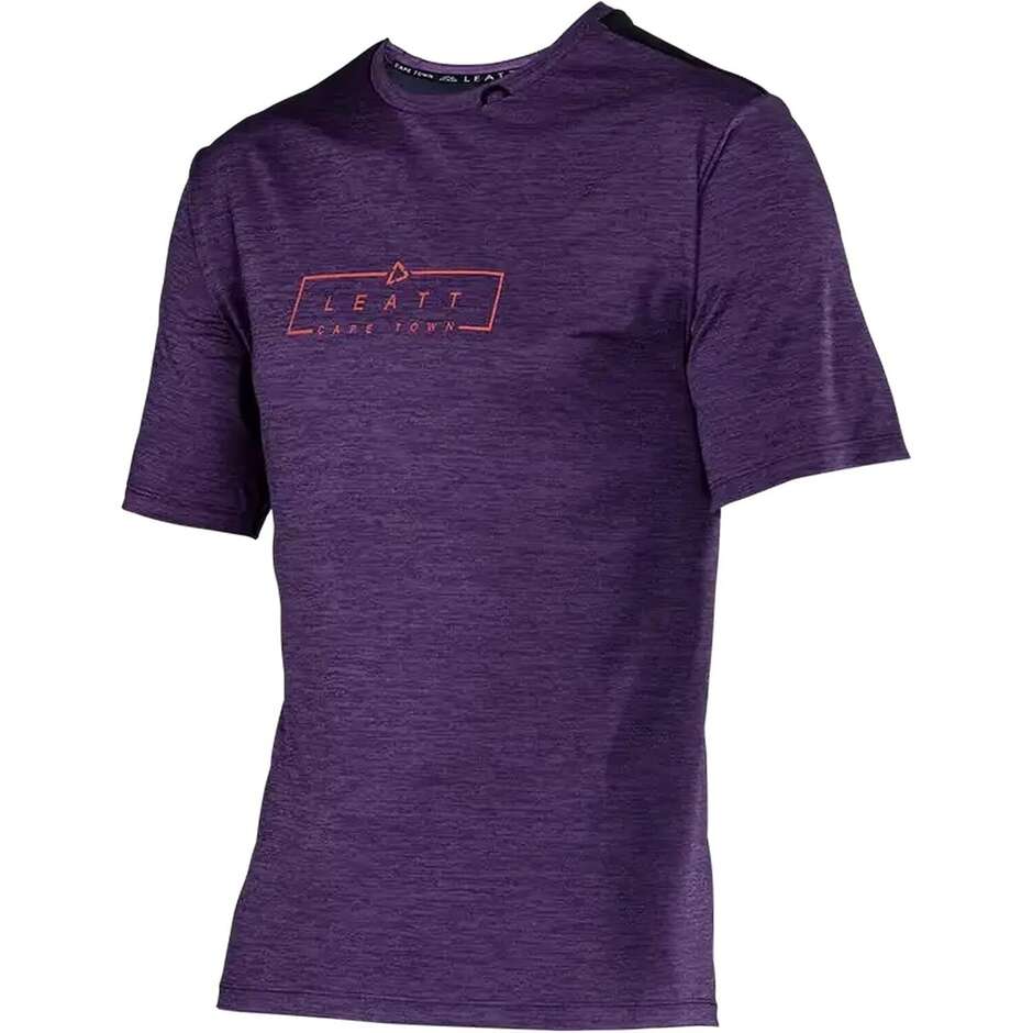 Maillot VTT Leatt MTB TRAIL 1.0 violet