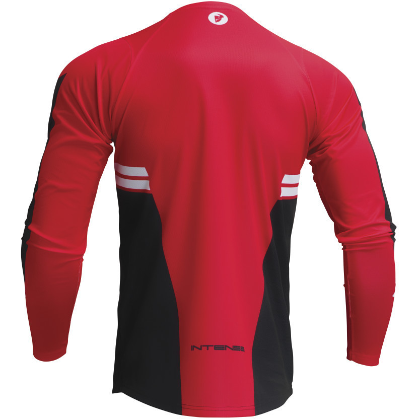 Maillot VTT Thor JERSEY Assist Sting Noir Rouge Manches Longues