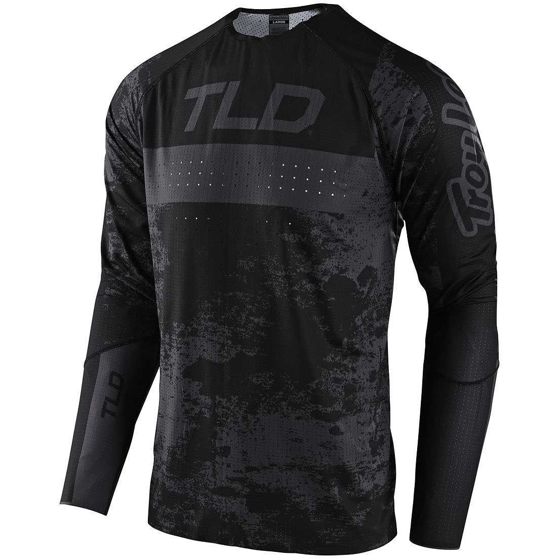 Troy Lee Designs Maillot VTT Skyline SRAM à Manches Courtes Ultra léger
