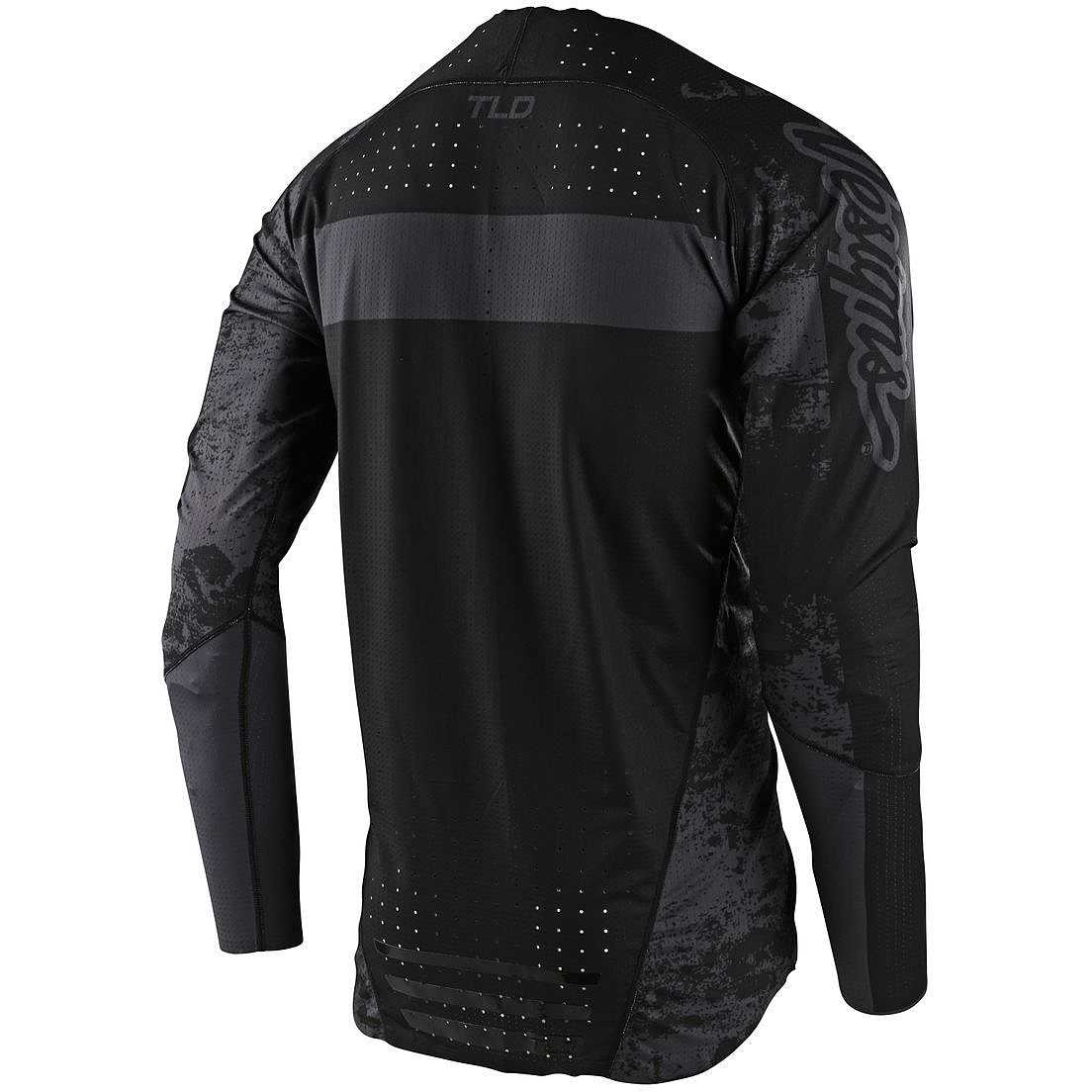 Maillot Troy Lee Designs SPRINT TLD - Manches Longues Noir VTT Descente BMX