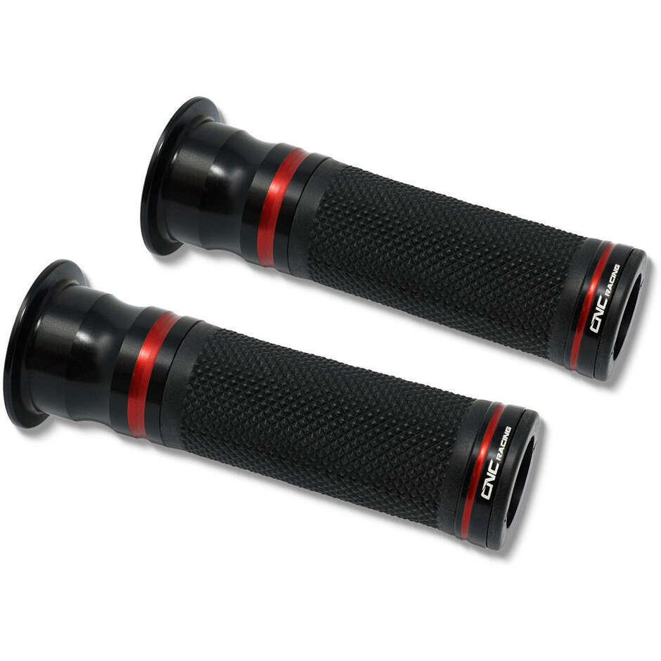 Manopole EVO MP105 - Bicolor CNC Racing Nero Rosso