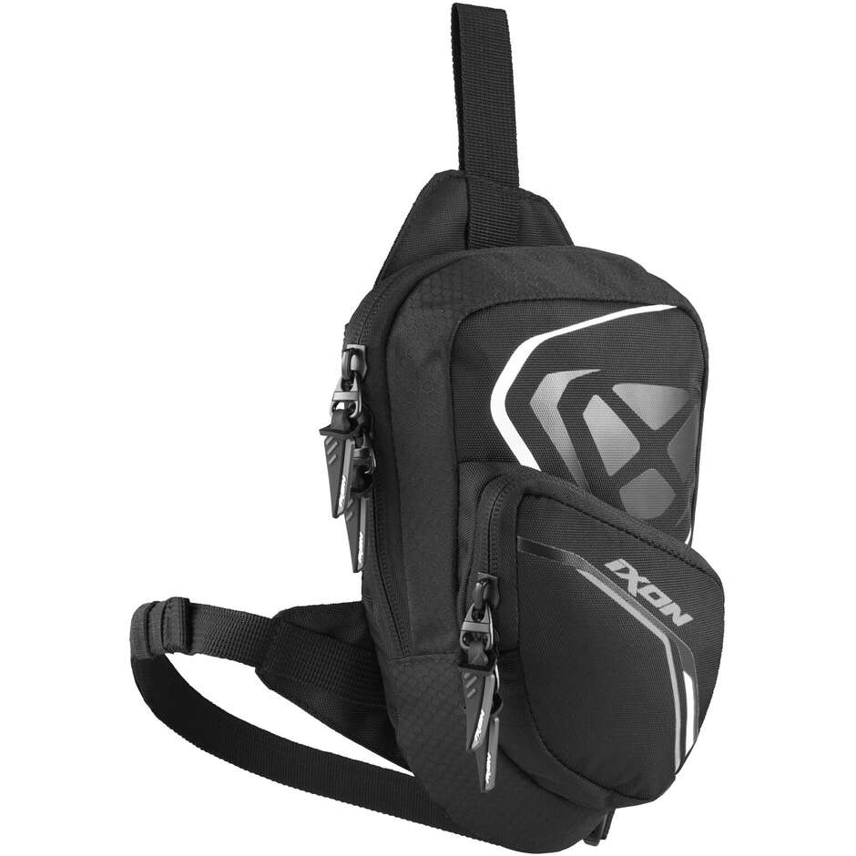 Marsupio da Gamba Moto R-EMINGTON Nero Bianco taglia unica