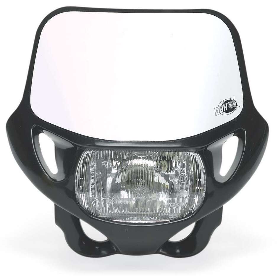 Maschera Faro Moto Cross Enduro Acerbis DHH Certified Nero