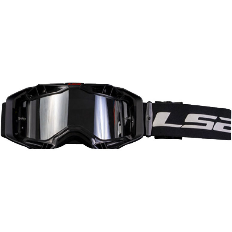 Masque Cross Enduro O'Neal B-50 Force - Lentille Magnétique Miroir Gris - Monture Grise - Neuf Avec étiquettes
