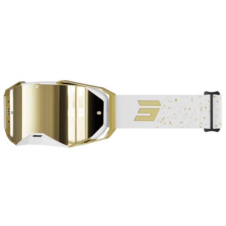 Maschera Moto Cross Enduro LITE MIST Oro taglia unica