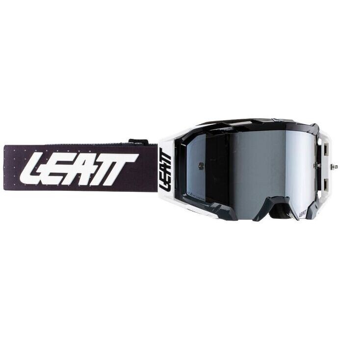 Maschera Moto Cross VELOCITY 5.5 IRIZ GRAPHITE PLATINU taglia un