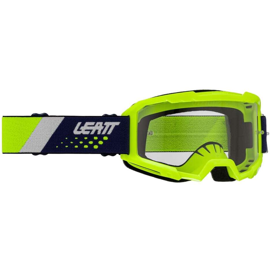 Maschera Moto Cross Leatt VIZION 2.5 LIME CLEAR 90VLT Giallo