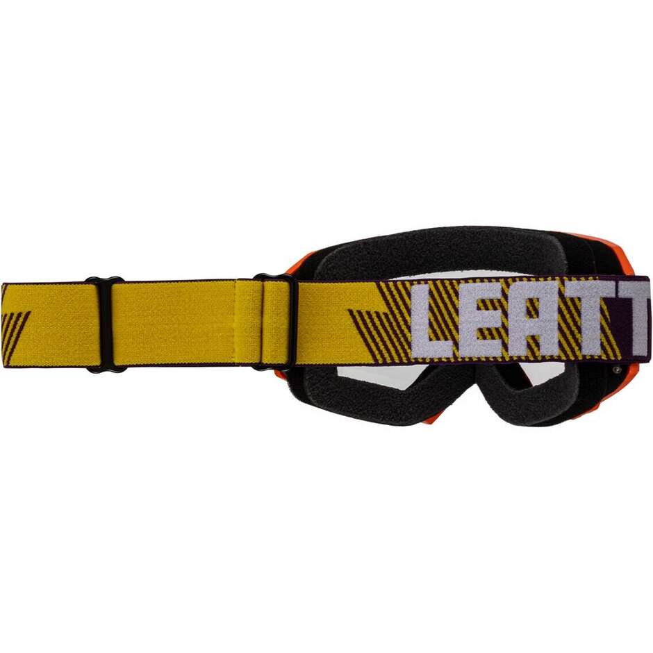 Maschera Moto Cross Leatt VIZION 2.5S Arancio