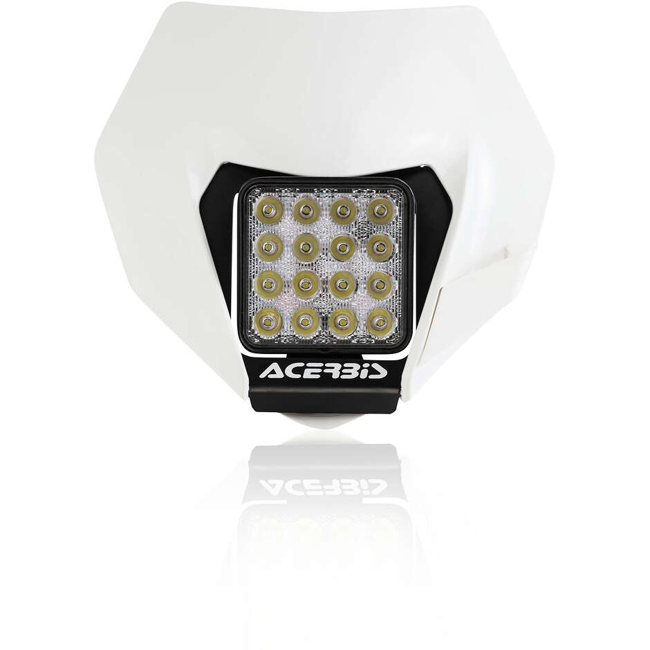 Mascherina Portafaro VSL Acerbis Universale Bianco