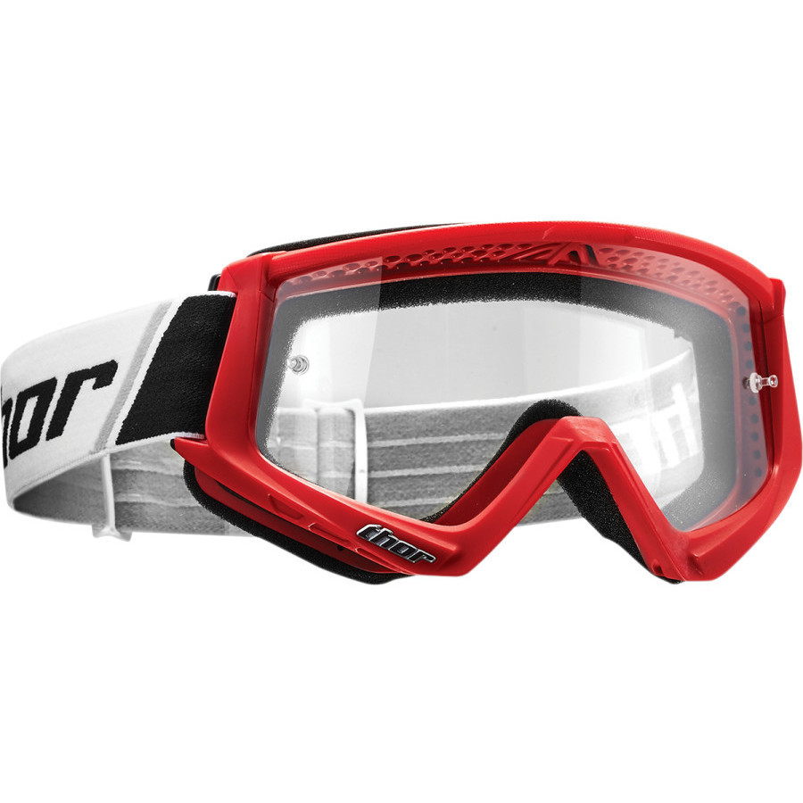 Mask glasses Moto Cross Enduro Thor Combat Red Black