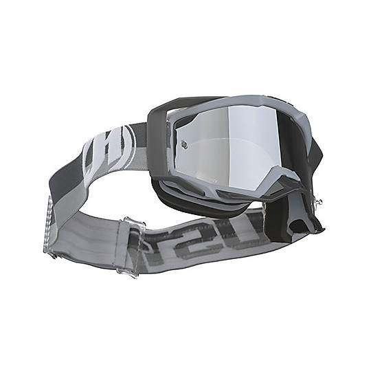 Maske Brille Moto Cross Enduro Just1 Iris Twist Grau