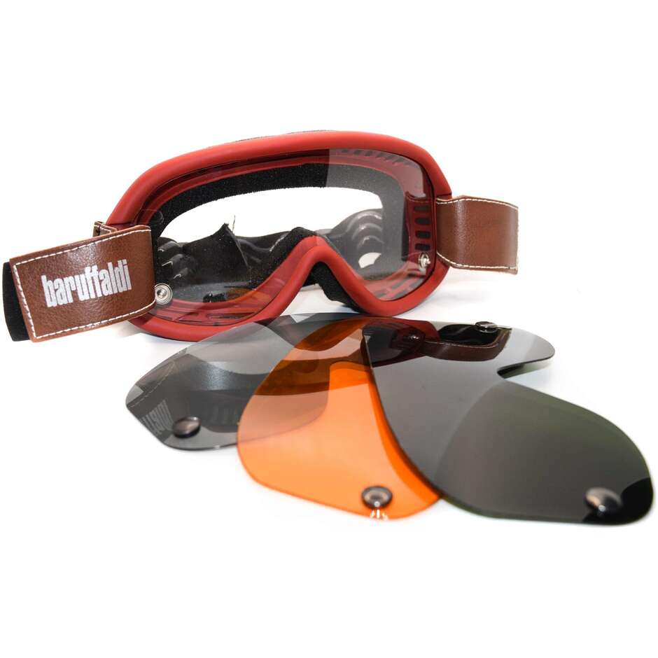 Masque Baruffaldi Vintage Speed 4 Imperial Red