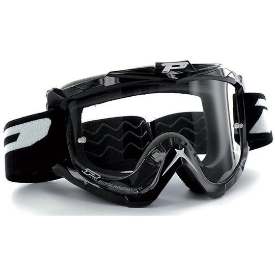 Masque Cross Enduro Moto Progrip Eco Noir Couleur