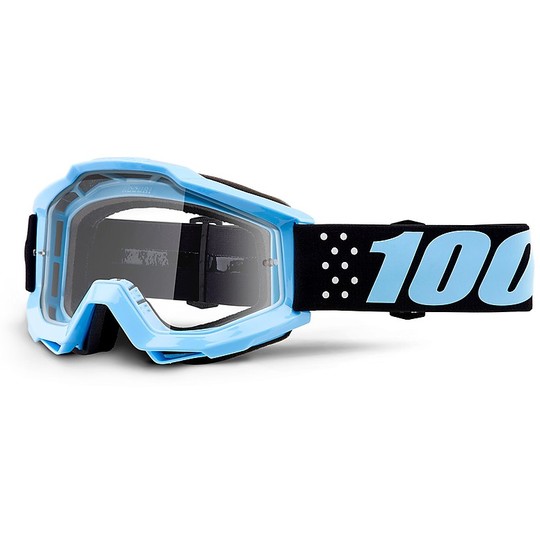 Masque de moto cross enduro 100% ACCURI Jr. Taichi Transparent Lens