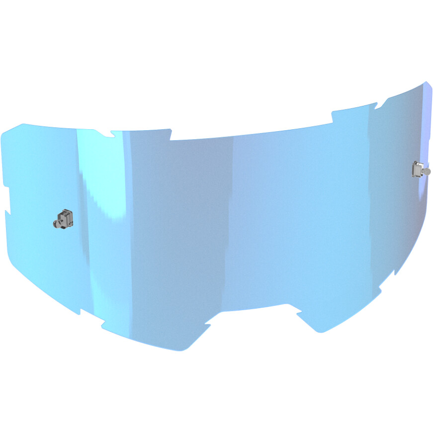 Masque de motocross Leatt LENS VIZION 2.5/3.5 IRIZ BLUE 35 VLT bleu
