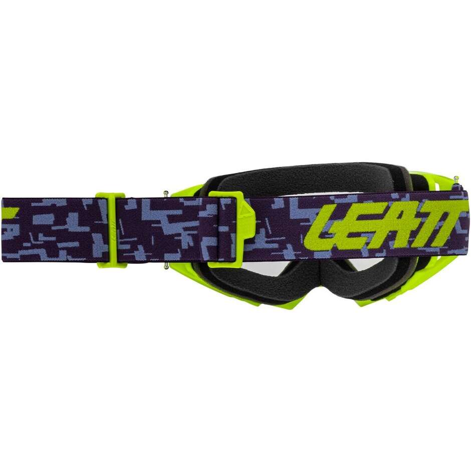 Masque de motocross multicolore Leatt VIZION 3.5 ARGON CLEAR 90VLT
