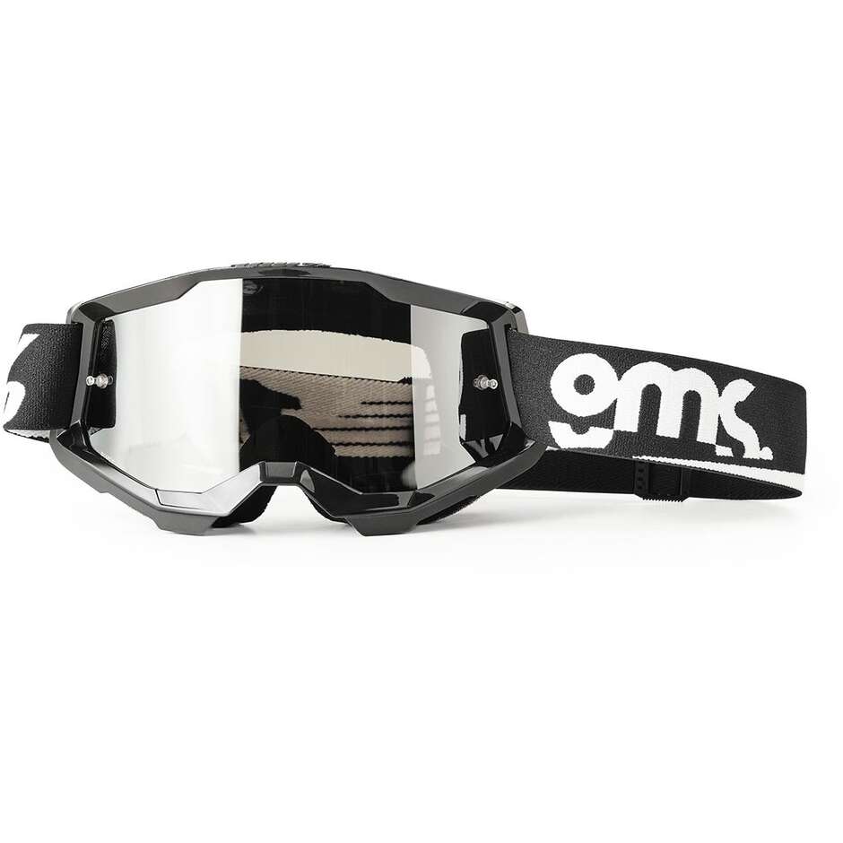 Masque GMS Strata 2 Noir - Verres miroir argentés
