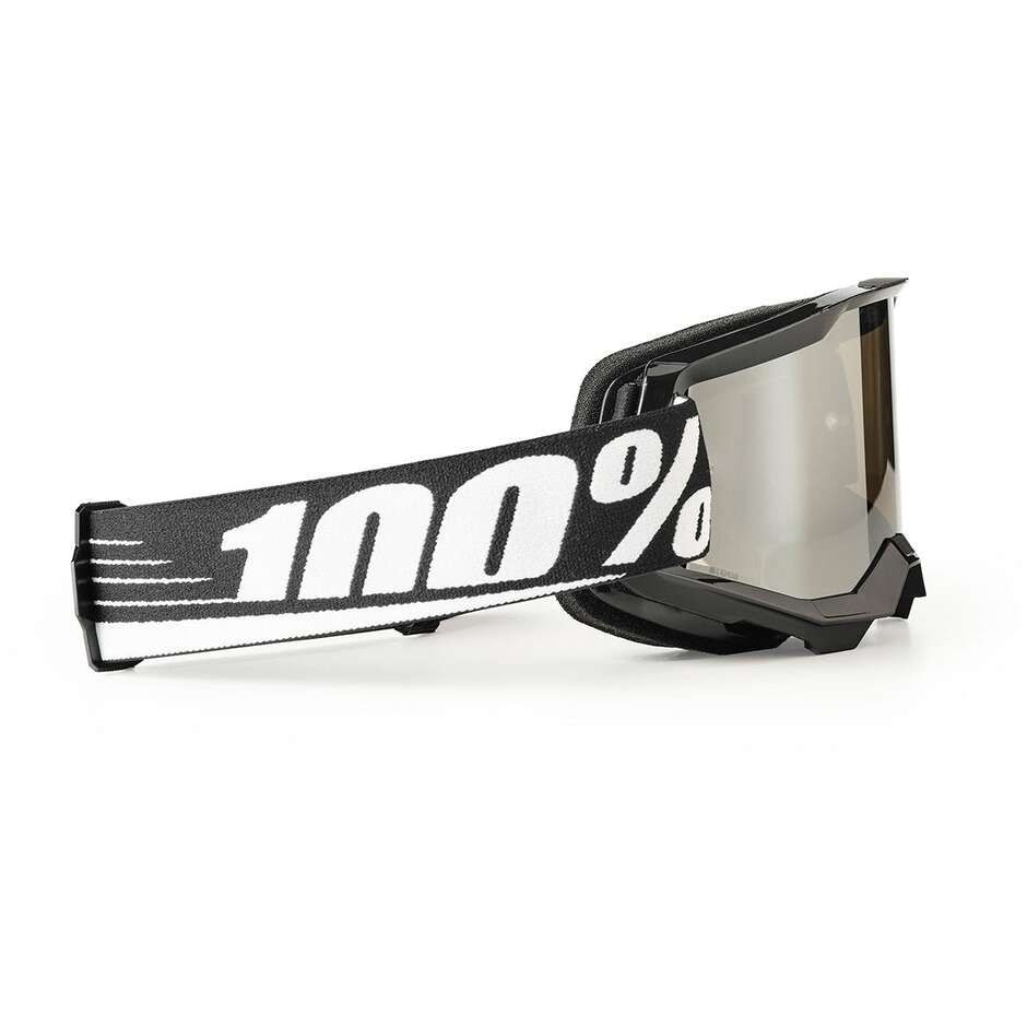 Masque GMS Strata 2 Noir - Verres miroir argentés