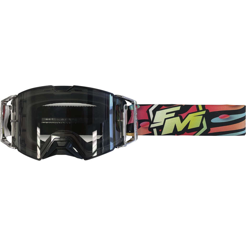 Masque Moto Cross Enduro Fm Racing VISION Funky Édition Limitée