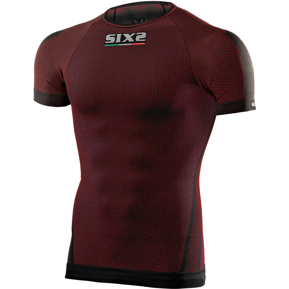 MC Sixs TS1 Dark Red Technical Underwear Shirt