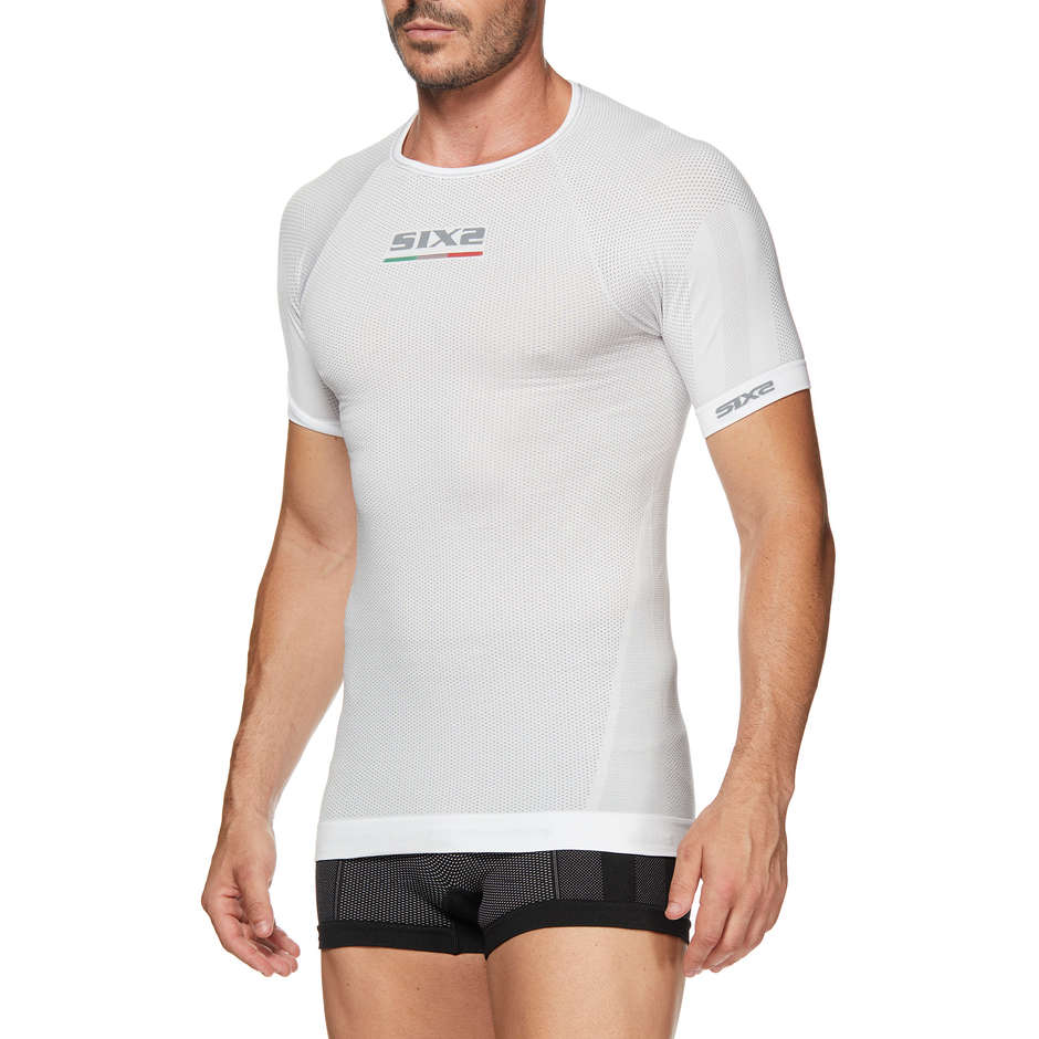 MC Sixs TS1 Weißes technisches Unterwäsche-Shirt