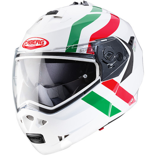 Mdulare Motorcycle Helmet P / J Caberg DUKE II SUPERLEGEND Approval Italy
