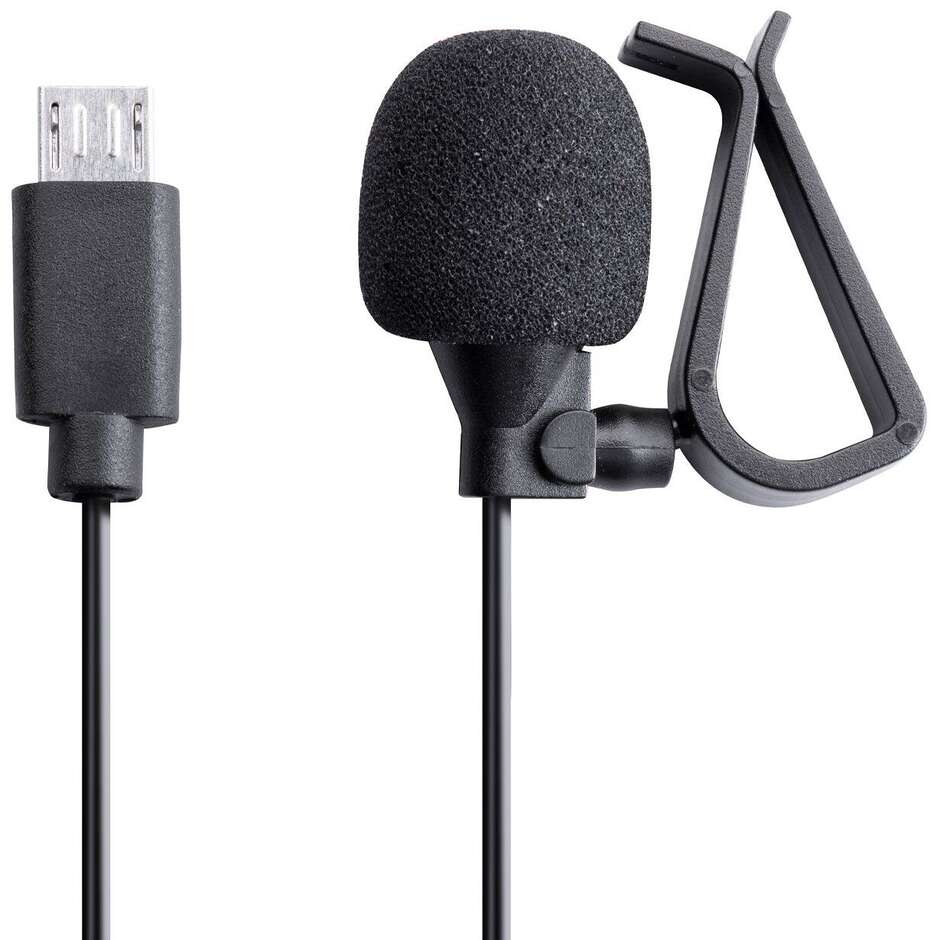 Microphone micro USB Midland pour caméra vidéo H9 Pro
