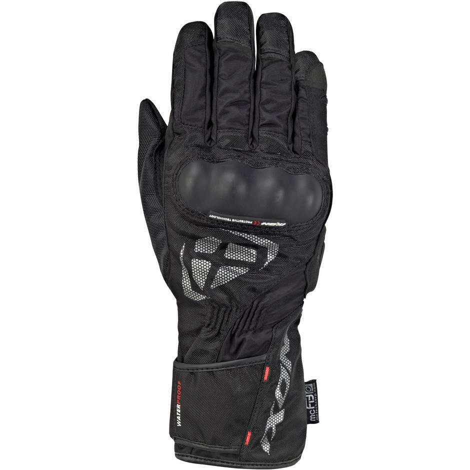 Mid Season Ixon RS Tourer Motorcycle Gloves In Black Fabric