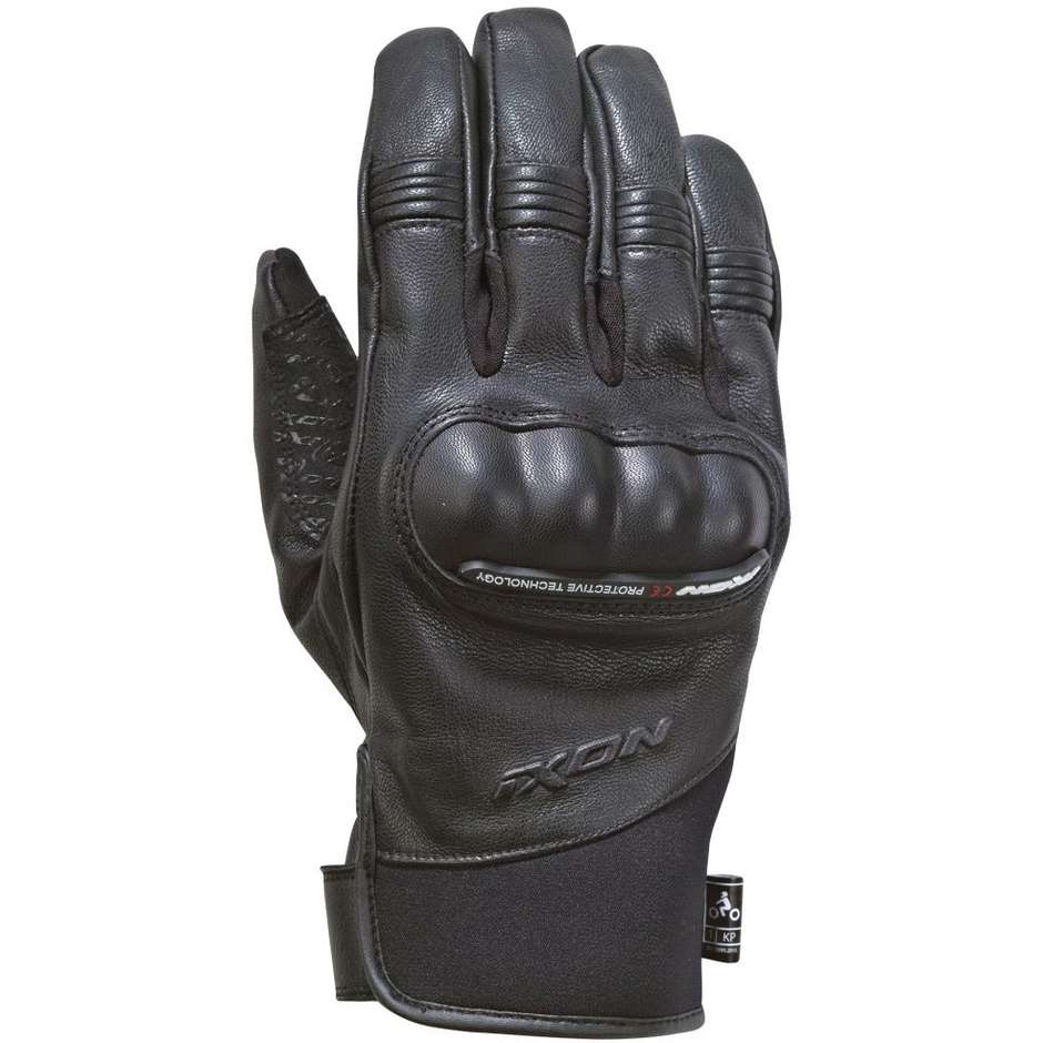 Mid Season Motorcycle Gloves Ixon RS ARENA Black Carbon