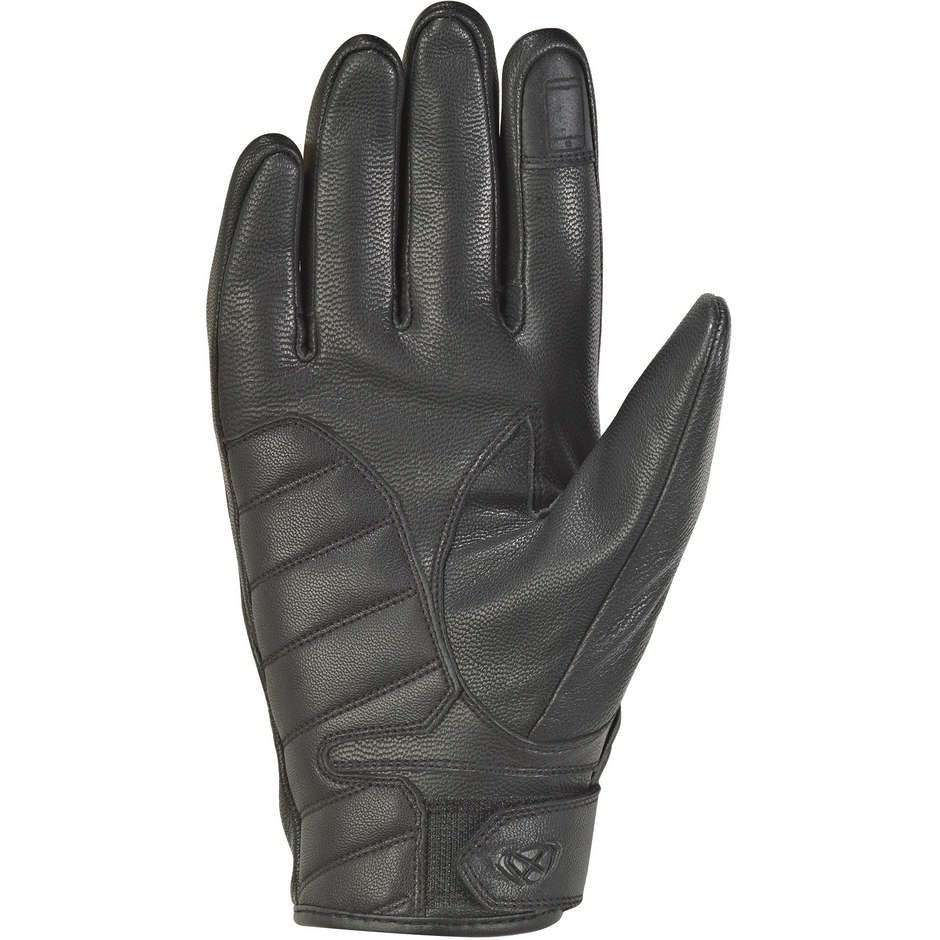 Mid Seson Ixon RS Cruise 2 Motorcycle Gloves Black Leather