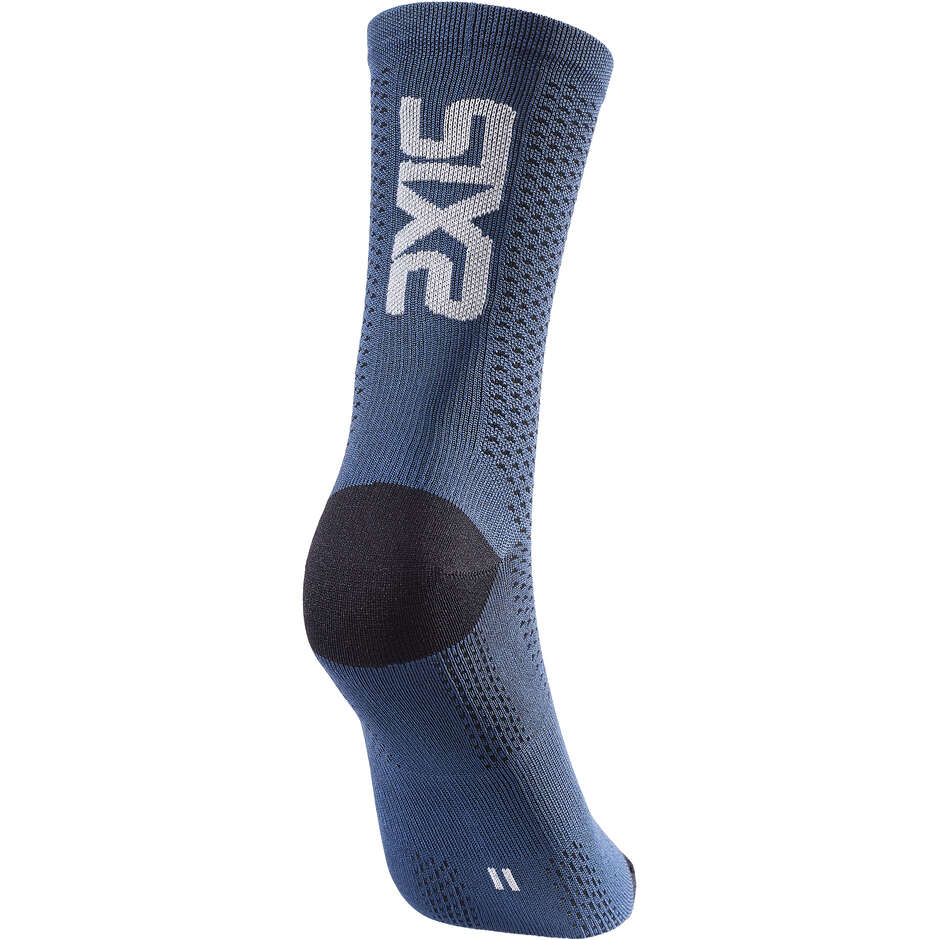 Mid Sixs SHORT LOGO V2 Socken Avio Black