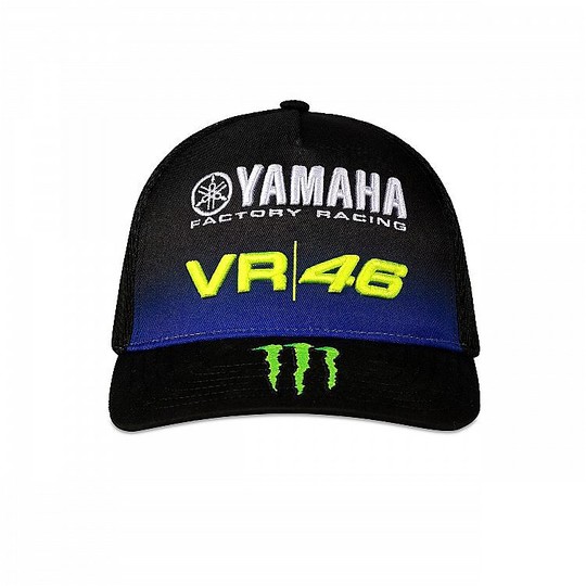 Mid Visor Cap VR46 Yamaha Black Edition Collection