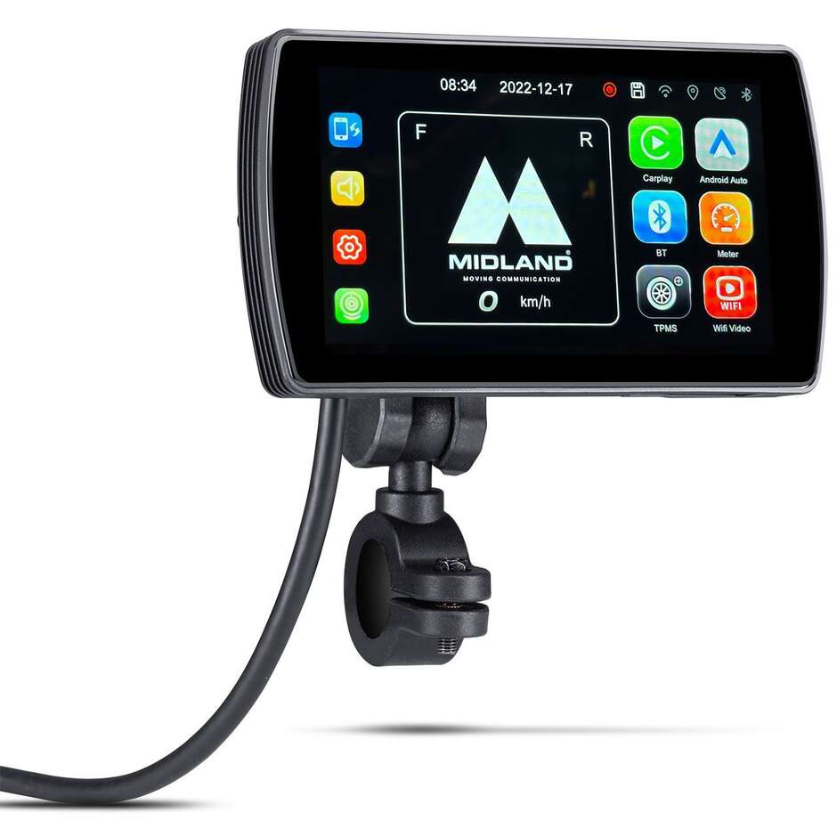 Midland BIKEPLAY PRO 5,5" Motorrad-CarPlay-Display
