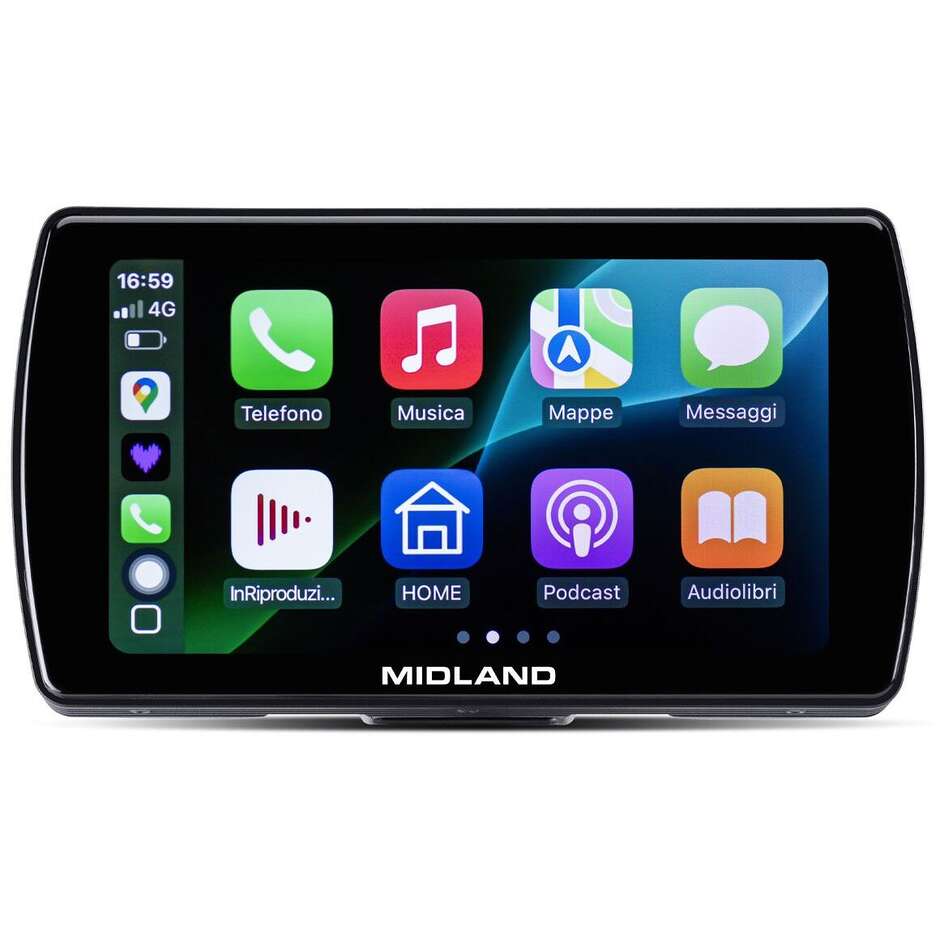Midland BIKEPLAY PRO 5,5" Motorrad-CarPlay-Display