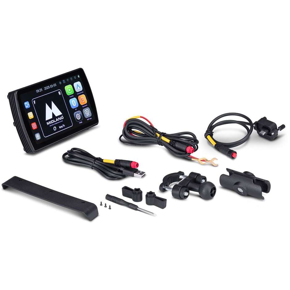 Midland BIKEPLAY PRO 5,5" Motorrad-CarPlay-Display
