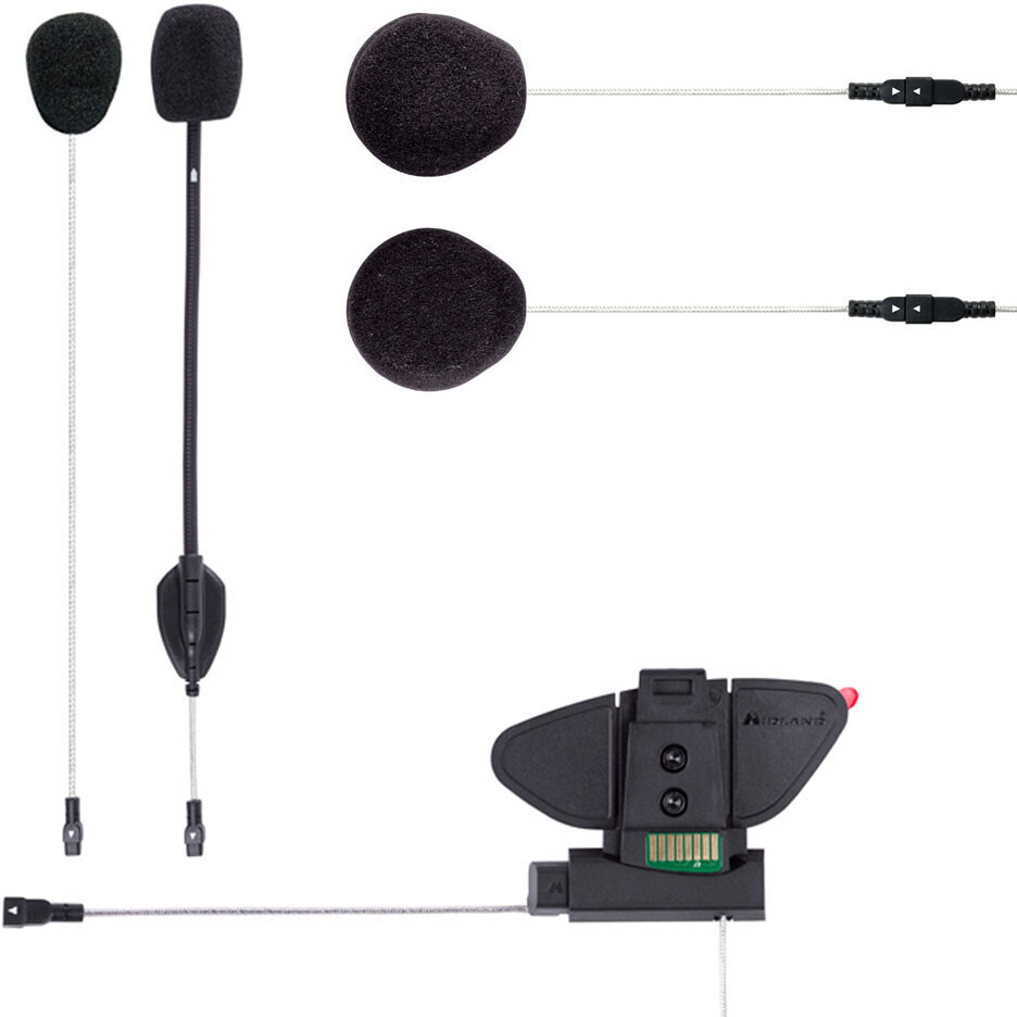 Midland BT PRO Audio-Kit mit HI-FI-Ohrhörern