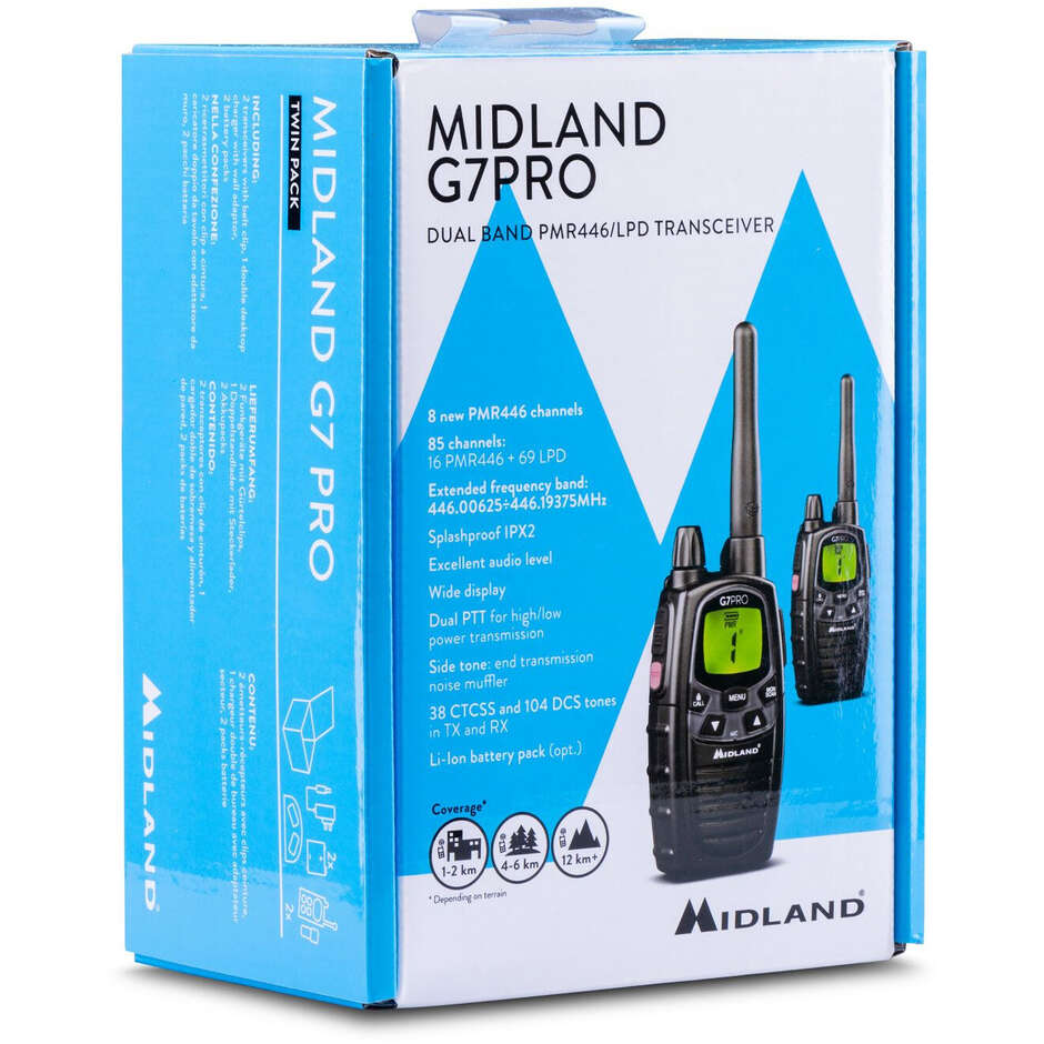 Midland G7 Pro Kit 2 Piece Transceiver