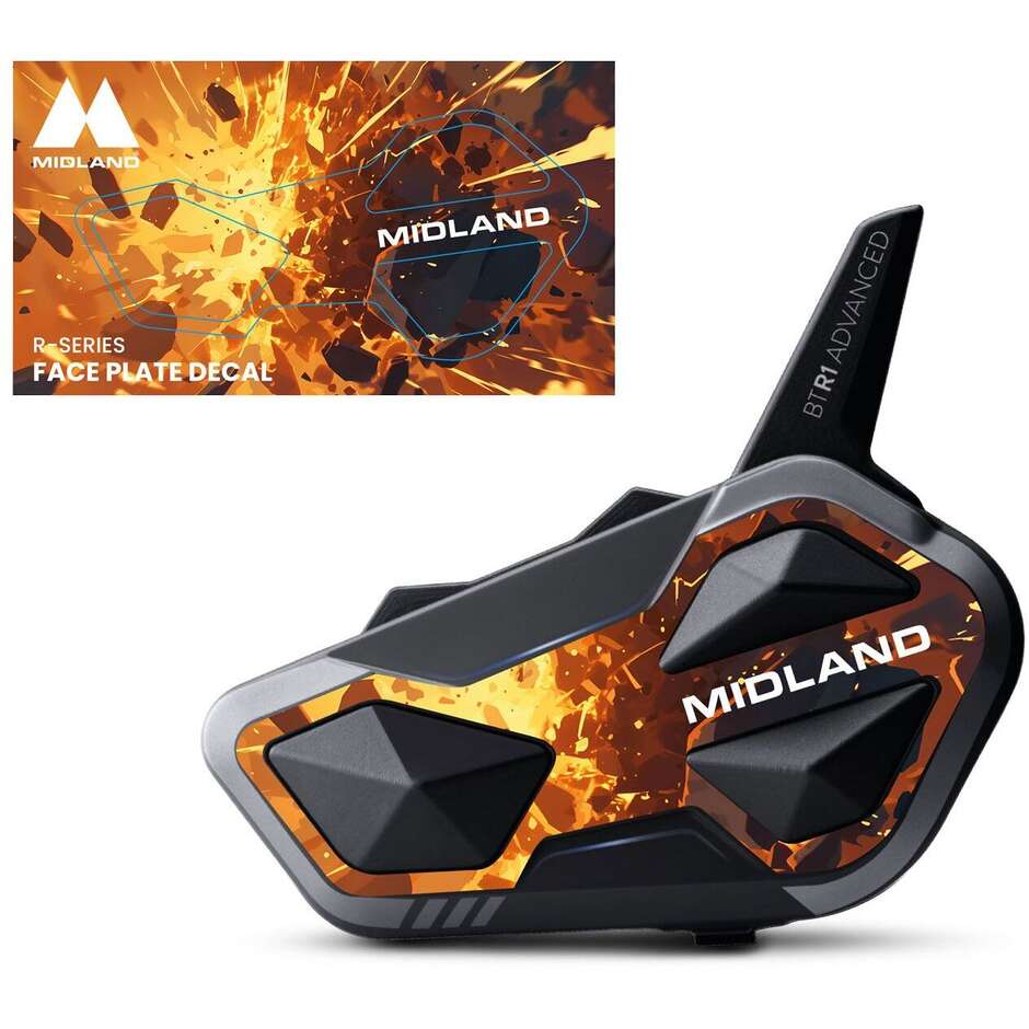Midland Style Cover EXPLOSION Aufkleber für R Line Intercoms (1 Stück)