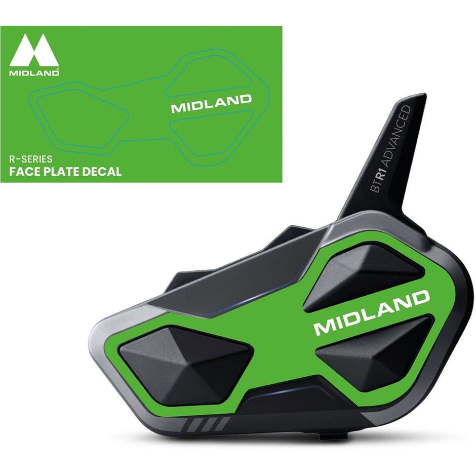 Midland Style Cover LIME ENERGY Aufkleber für R Line Intercoms (1 Stück)