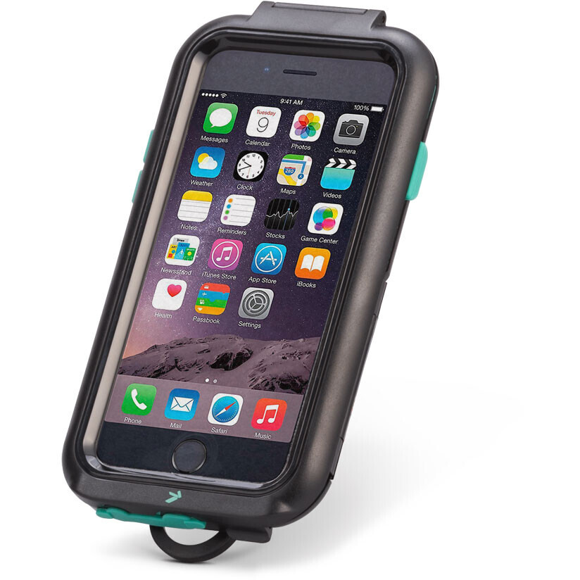 Midland waterproof case with mounting system for tubular handlebars for iPhone 6-7-8