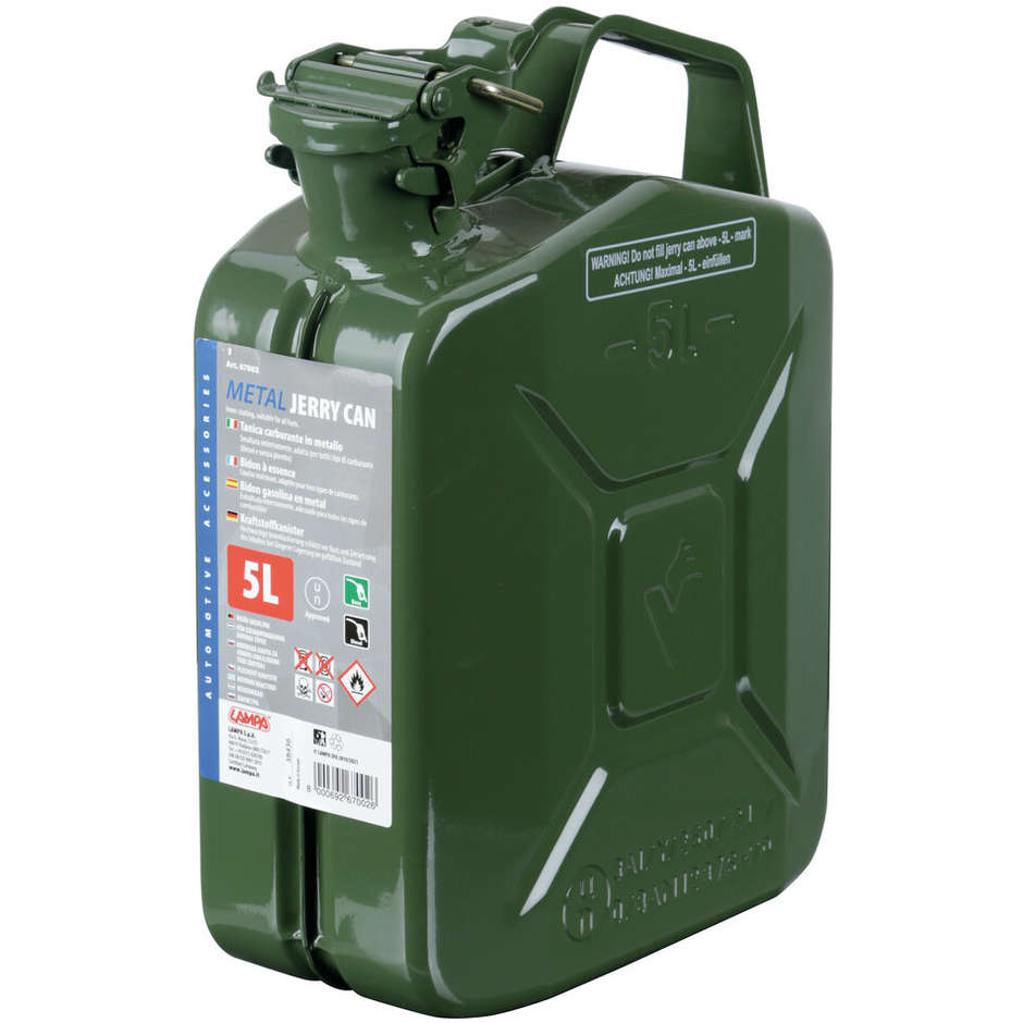 Military Tank Fuel Type Metal 5 Litres