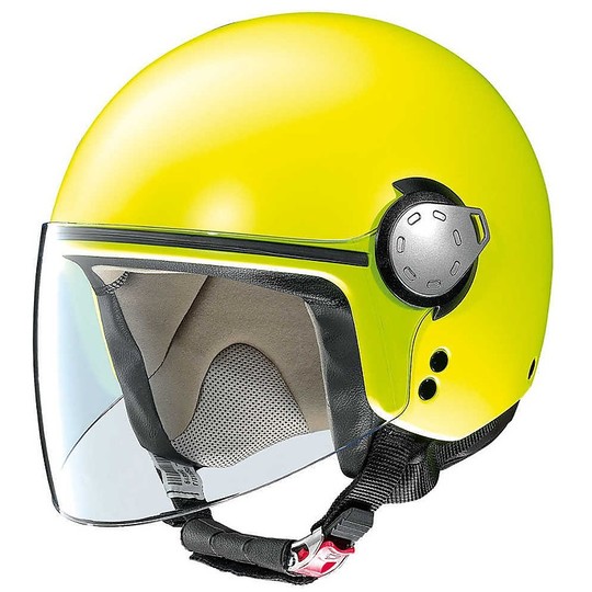 Mini-Jet Helmet Grex G3.1 Flat Flat Led Yellow