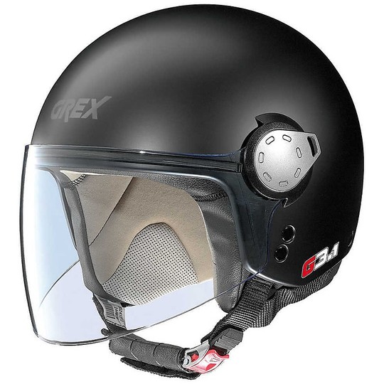 Mini Jet Helmet Grex G3.1 Kinetic Black Opaco