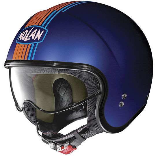 Mini-Jet Moto Helmet N21 N21 Joie De Vivre 059 Cayman Blue Opaco