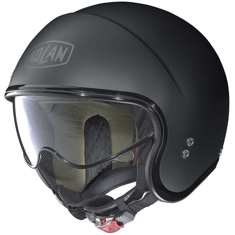 Mini-Jet Moto Helmet Nolan N21 Classic 010 Black Opaco
