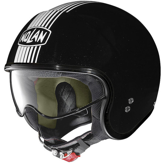 Mini-jet Moto Helmet Nolan N21 Joie De Vivre 062 Black Shiny