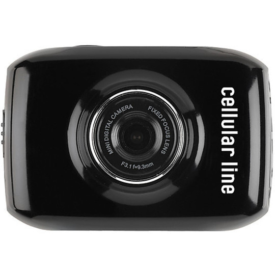 Mini Moto Cellular Line Motion-Cam-Kamera mit LCD Schwarz