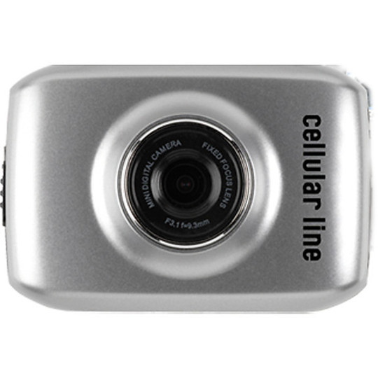Mini Telecamera Moto Cellular Line Motion Cam Con Lcd Grigia
