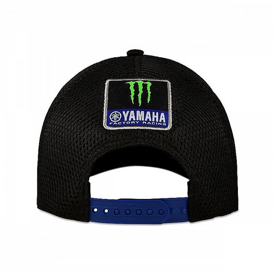 Mittlere Visierkappe VR46 Yamaha Black Edition Collection