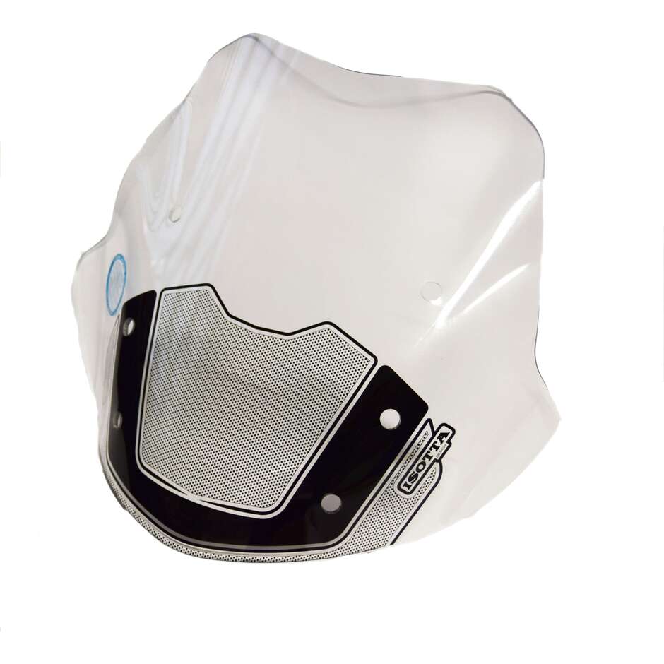 Mittleres Windschild + Blendschutzspoiler-Kit für BMW R 1200 R 2015 - 2018, klar